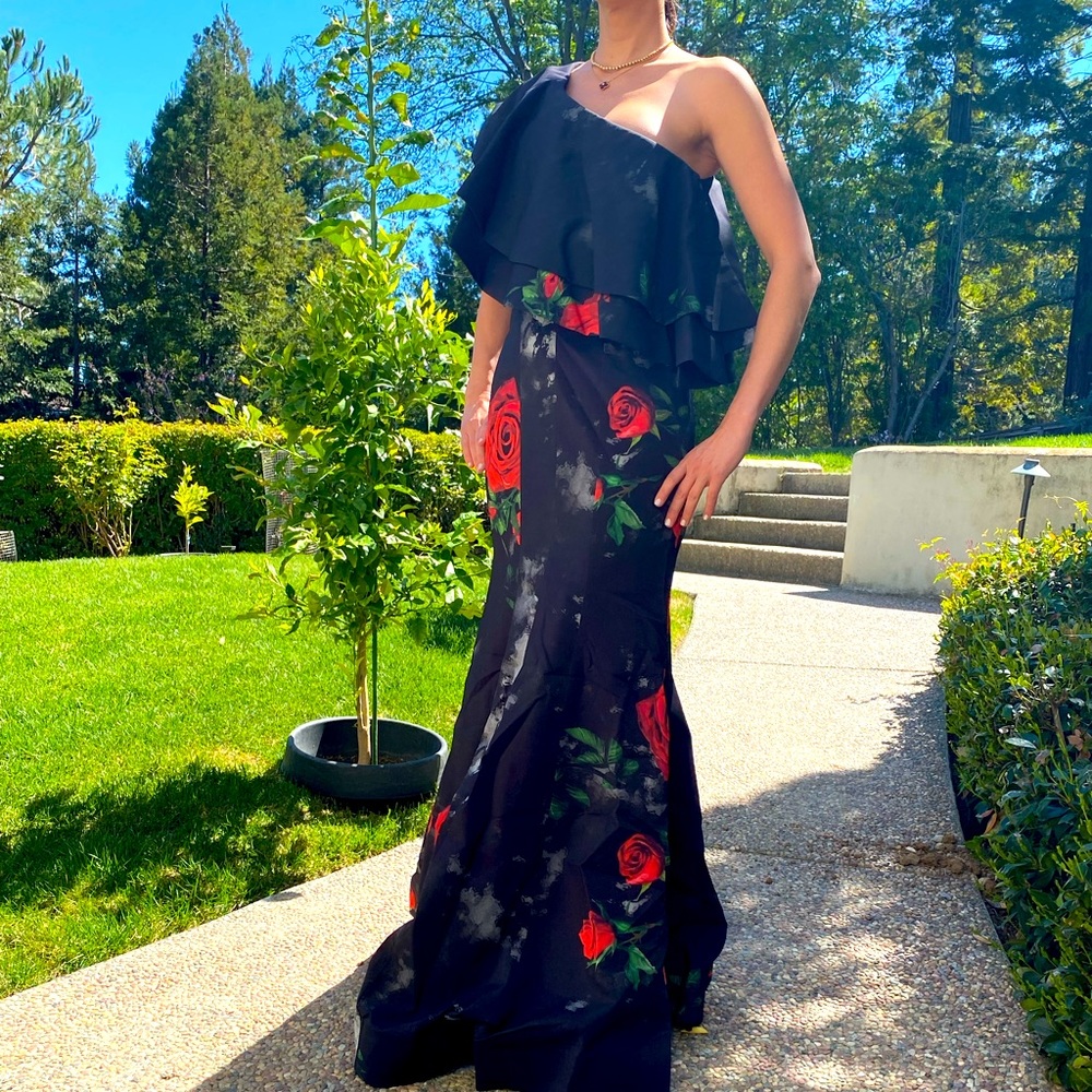 Gorgeous sexy custom made evening gown